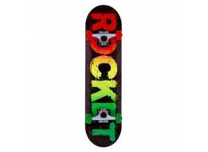 Skateboard Completo ROCKET RASTA  8"